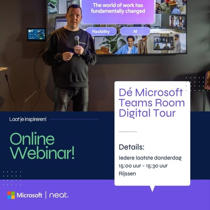 Dé Microsoft Teams Room Digital Tour